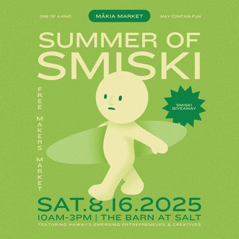 🌞 Cool Treats & Cute Finds at the Summer of Smiski Mākia Market 🍡✨
