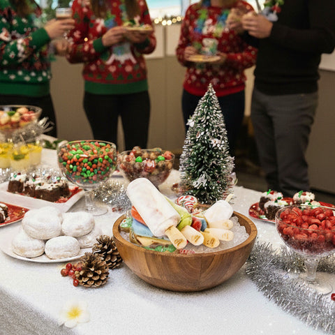 Planning a holiday get-together, office celebration, or winter birthday? Let's Party.