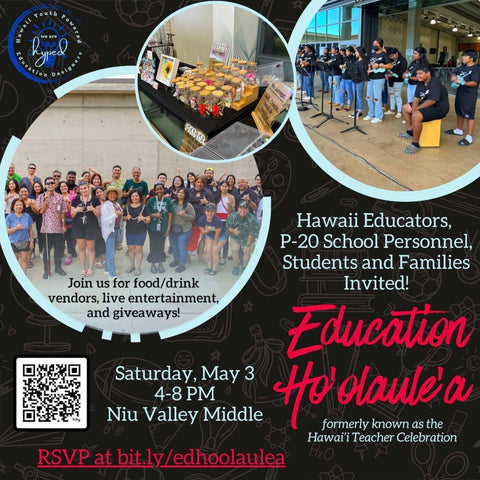 Pop Culture is Headed to the 2025 Education Ho‘olaule‘a! 🍧🎉