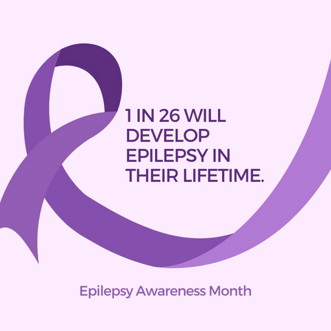 November is Epilepsy Awareness Month 💜 We're proud to support the 1 in 26 Athlete Foundation